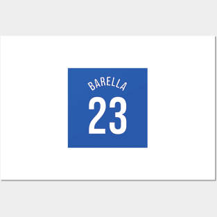 Barella 23 Home Kit - 22/23 Season Posters and Art